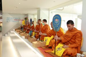 ประมวลภาพ : พิธีทำบุญเลี้ยงพระ เนื่องในโอกาสครบรอบ 62 ปี สมาคมนิสิตศิษย์เก่าคณะพาณิชยศาสตร์และการบัญชี แห่ง จุฬาลงกรณ์มหาวิทยาลัย