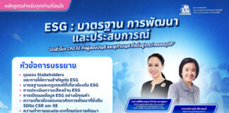 ขอเชิญเข้าร่วมสัมมนาวิชาการครั้งที่ 2/2567 หัวข้อ “ESG มาตรฐาน การพัฒนา และประสบการณ์”